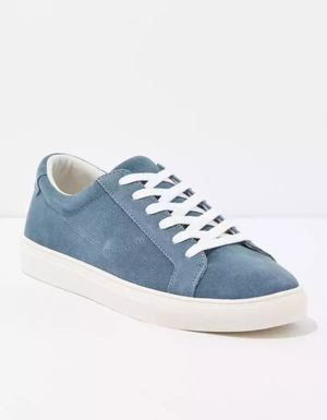 Baskets American Eagle AE Daim Court Bleu Homme | MSQ-49449276